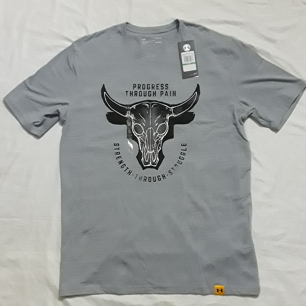 Under Armour Project Rock Progress through pain